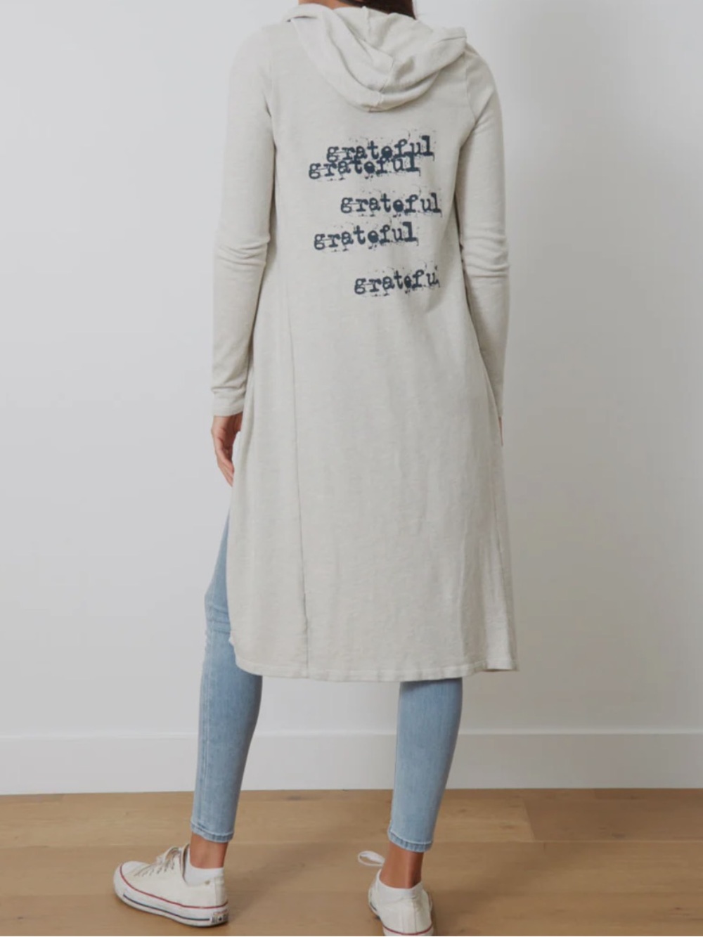 GOOD hYOUman Grateful Stacked Bae Cardigan sz XS